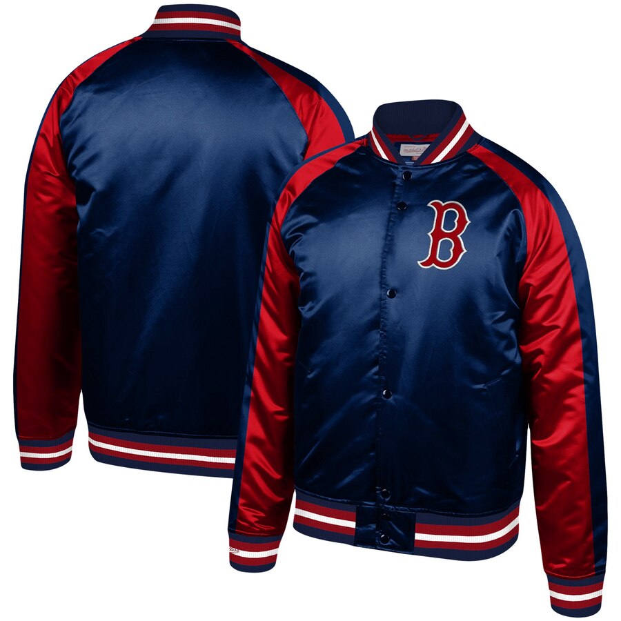 Boston Red Sox - Colorblocked Full-Snap MLB Jacket :: FansMania