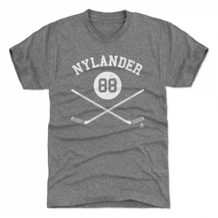 Toronto Maple Leafs - William Nylander Sticks Gray NHL T-Shirt