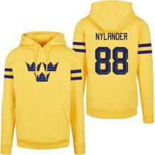 Švédsko - William Nylander 2026 Hokejová Mikina s kapucí