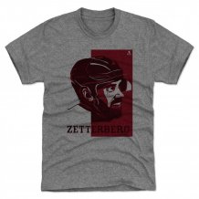 Detroit Red Wings - Henrik Zetterberg Vector Gray NHL Tričko