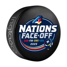 4 Nations Face-Off Hockey Puck