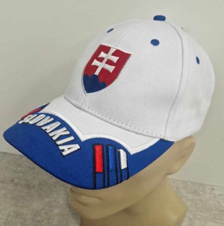 Slovakia - Visor Wordmark White Hat