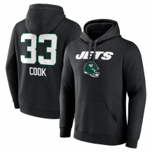 New York Jets - Dalvin Cook Wordmark NFL Mikina s kapucňou