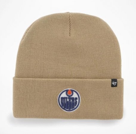 Edmonton Oilers - Haymaker Khaki NHL Zimní Čepice