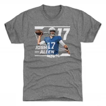Buffalo Bills - Josh Allen Tech Gray NFL T-Shirt