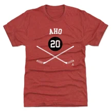 Carolina Hurricanes - Sebastian Aho Sticks Red NHL Koszulka