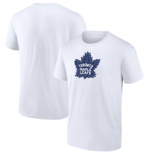 Toronto Maple Leafs - Primary Logo White NHL Tshirt