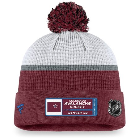 Colorado Avalanche - Authentic Pro Draft NHL Zimní čepice