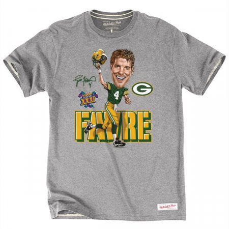 Green Bay Packers - Brett Favre Super Bowl Caricature NFL T-Shirt