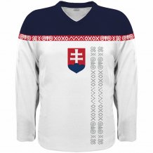 Slovensko Dětský - Hokejový Replika 0217 Fan Dres/Vlastní jméno a číslo