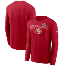 San Francisco 49ers - Super Bowl LVIII Local Slogan NFL Koszułka z długim rękawem
