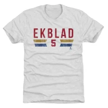 Florida Panthers - Aaron Ekblad Font White NHL Tričko