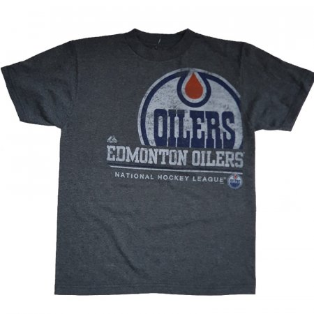 Edmonton Oilers Youth - Side Logo NHL T-Shirt