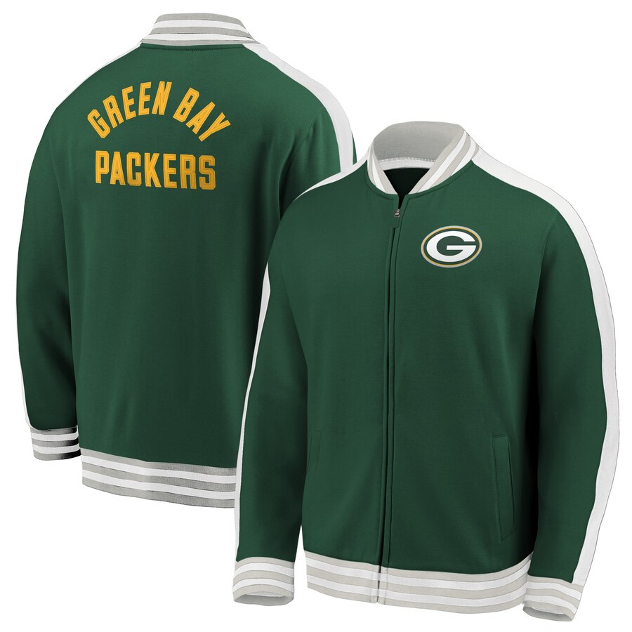 Green Bay Packers Full-Zip Jacket, Pullover Jacket, Packers