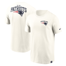 New England Patriots - Blitz Essential Cream NFL T-Shirt