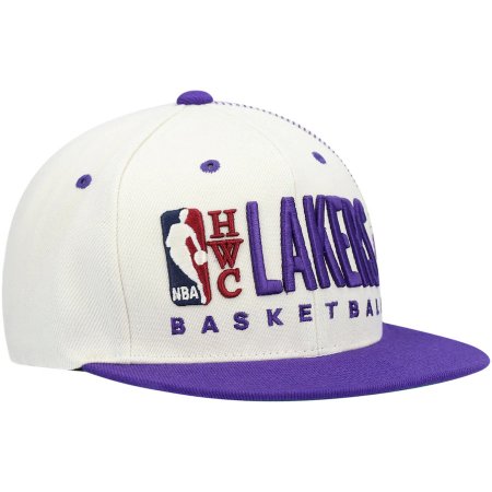 Los Angeles Lakers - Big Face Hardwood Classics NBA Hat