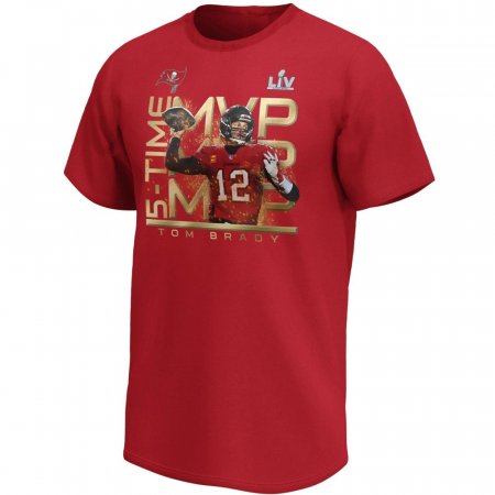 Tampa Bay Buccaneers - Tom Brady 5 x MVP NFL T-Shirt