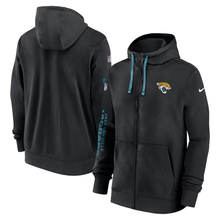 Jacksonville Jaguars - 2024 Nike Sideline Club Full-zip NFL Sweatshirt