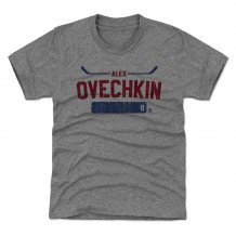 Washington Capitals Dziecięcy - Alexander Ovechkin Athletic Gray NHL Koszułka