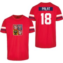 Czechia - Ondřej Palát 2026 Hockey T-shirt - Red