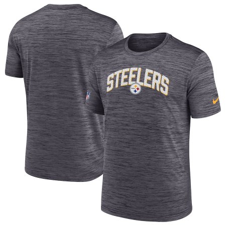 Pittsburgh Steelers - Velocity Athletic Black NFL T-shirt