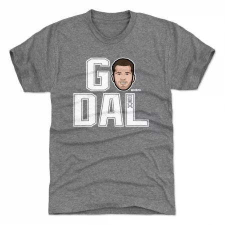 Dallas Mavericks - Luka Doncic GO DAL Gray NBA T-Shirt