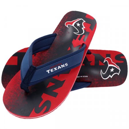 Houston Texans - Shower Slide NFL Flip Flops