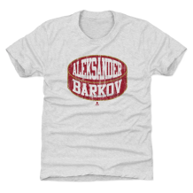 Florida Panthers Youth - Aleksander Barkov Puck White NHL T-Shirt