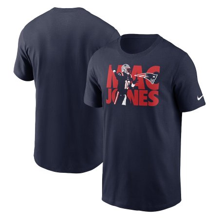 New England Patriots - Mac Jones Player Graphic NFL T-Shirt