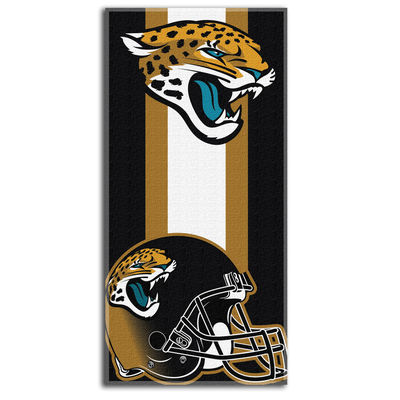 Jacksonville Jaguars - Northwest Company Zone Read NFL Beach Towel