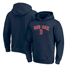 Boston Red Sox - Lockup MLB Bluza z kapturem