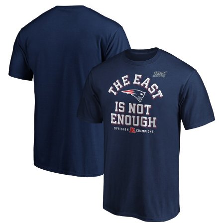 New England Patriots - 2019 NFC West Division Champs NFL T-Shirt
