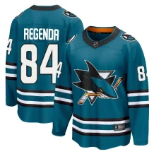 San Jose Sharks - Pavol Regenda Home Breakaway NHL Dres