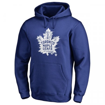 Toronto Maple Leafs - Splatter Logo NHL Mikina s kapucňou