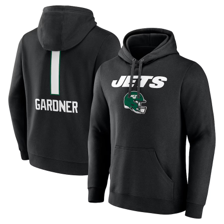 New York Jets - Ahmad Sauce Gardner Wordmark NFL Mikina s kapucí
