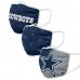 Dallas Cowboys - Sport Team 3-pack NFL rouška
