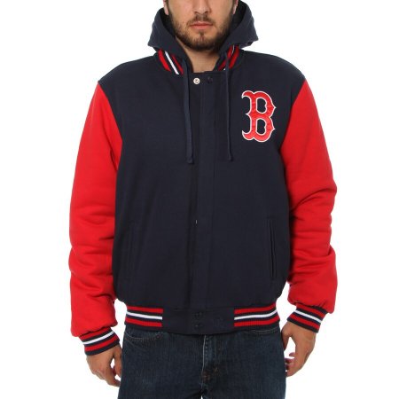 Boston Red Sox - Varsity Full-Snap MLB Bunda s kapucňou