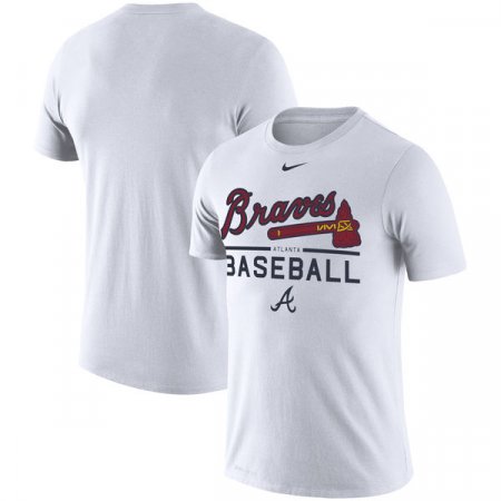 Atlanta Braves - Wordmark Practice Performance MLB T-Shirt