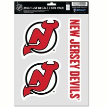 New Jersey Devils - Team Set 3 NHL Aufkleber-Set