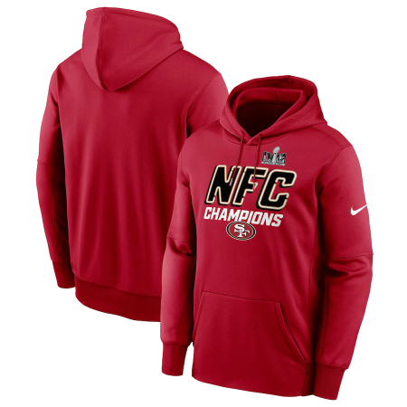 San Francisco 49ers - 2023 NFC Champs Iconic NFL Mikina s kapucí