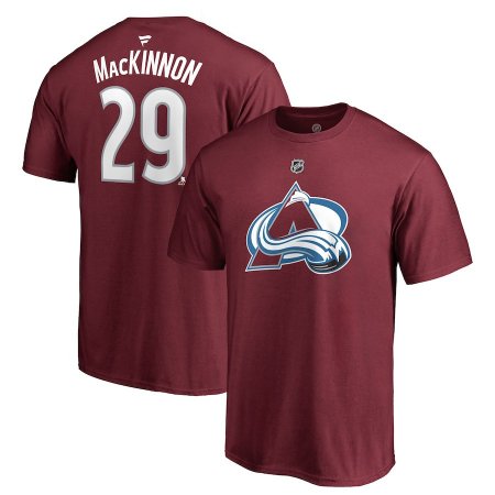 Colorado Avalanche - Nathan MacKinnon Stack NHL T-Shirt