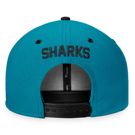 San Jose Sharks - Primary Logo Iconic NHL Czapka - Wielkość: regulowana