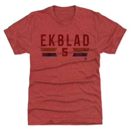 Florida Panthers - Aaron Ekblad Font Red NHL Tričko