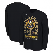 Denver Nuggets - 2023 Champs Locker Rooms NBA Long Sleeve T-shirt