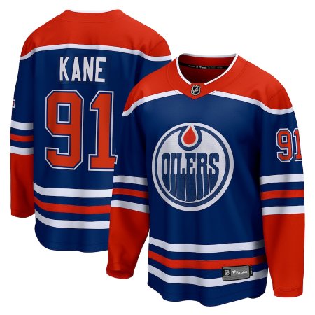 Edmonton Oilers - Evander Kane Breakaway Home NHL Jersey