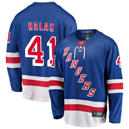 New York Rangers - Jaroslav Halak Breakaway Home NHL Jersey