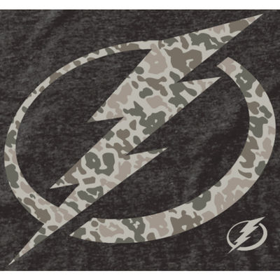 Tampa Bay Lightning - Black Rink Warrior NHL T-Shirt