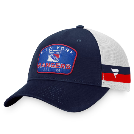 New York Rangers - Fundamental Stripe Trucker NHL Kšiltovka