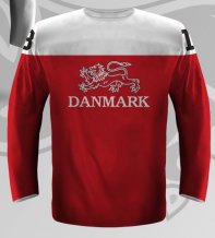 Dánsko - 2018 MS v Hokeji Replica Dres + Minidres/Vlastní jméno a číslo