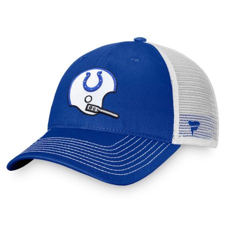 Indianapolis Colts - Fundamental Trucker Royal/White NFL Cap